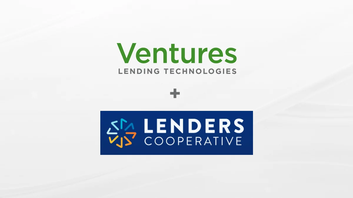 Ventures Lending Technolog logo + Lenders Cooperative logo