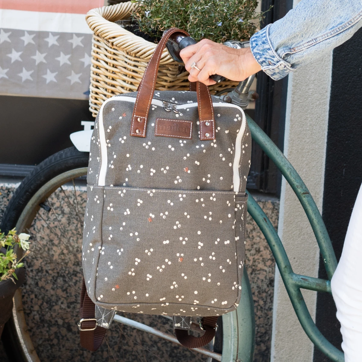 MAIKA Creator Pack shown with creative tools and compartments, highlighted as a handcrafted gift idea in this small business holiday gift guide.