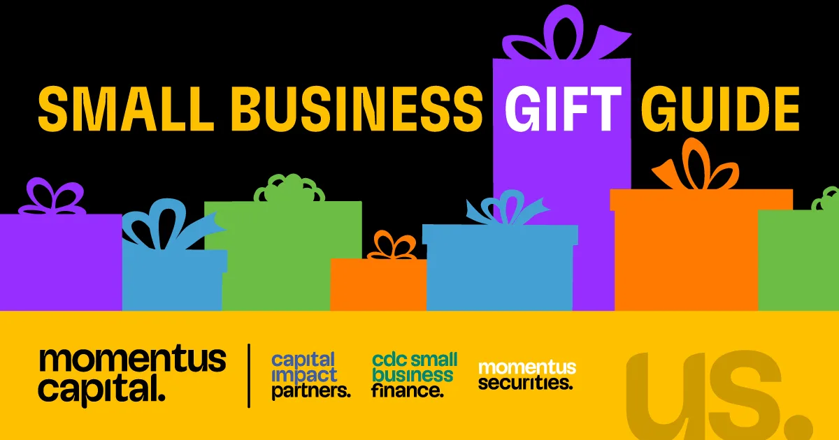 View the 2025 Momentus Capital Holiday Gift Guide featuring products from our borrowers
