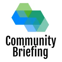The Community Briefing Podcast logo